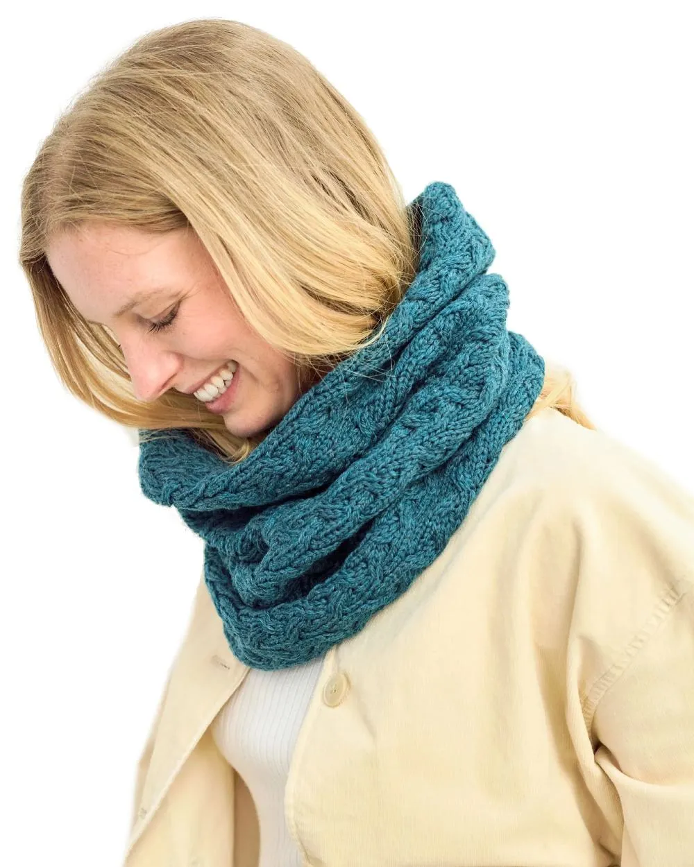 Aran Merino Wool Snood