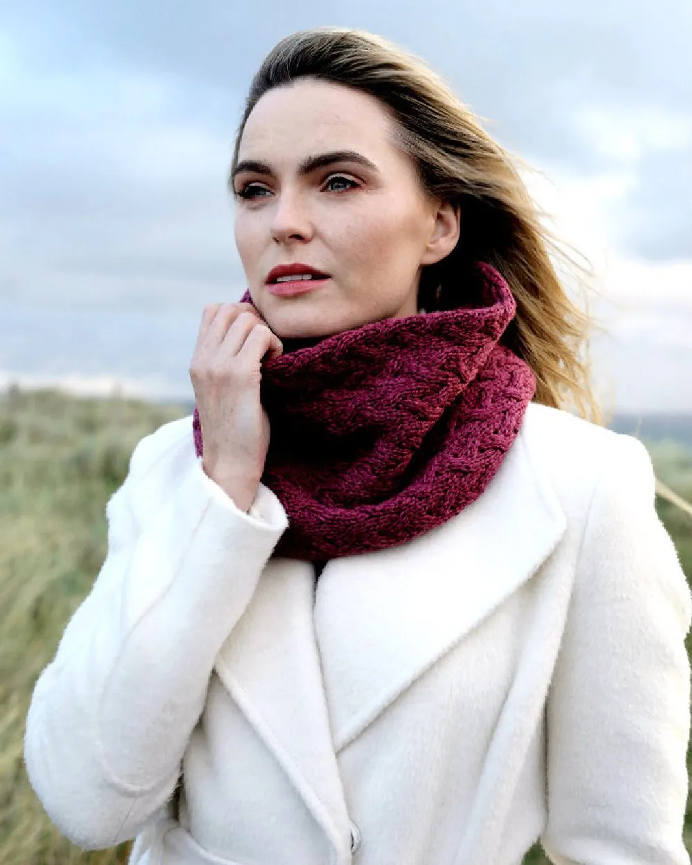 Aran Merino Wool Snood