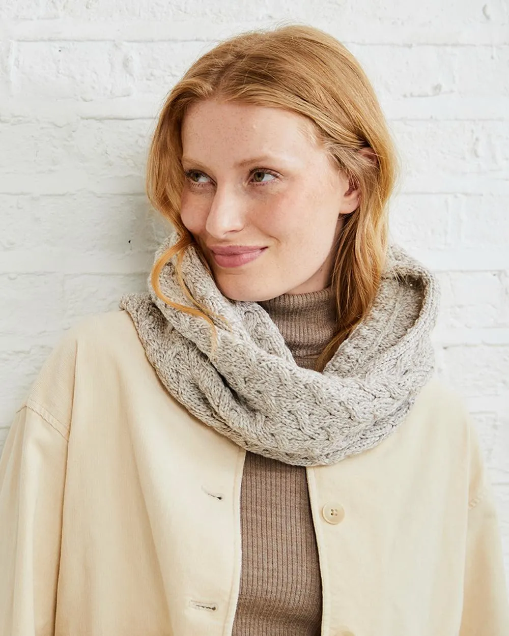 Aran Merino Wool Snood