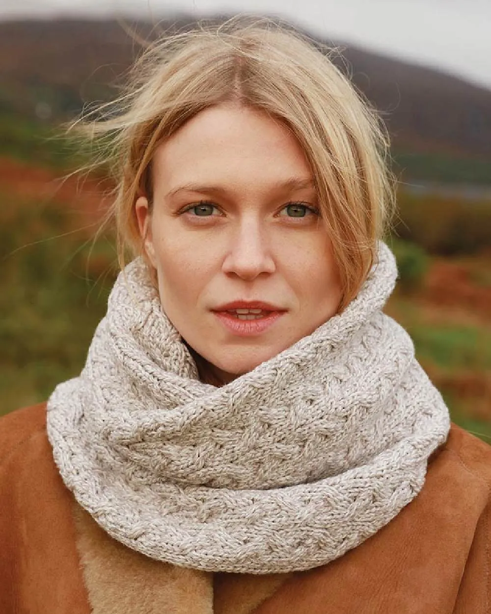 Aran Merino Wool Snood