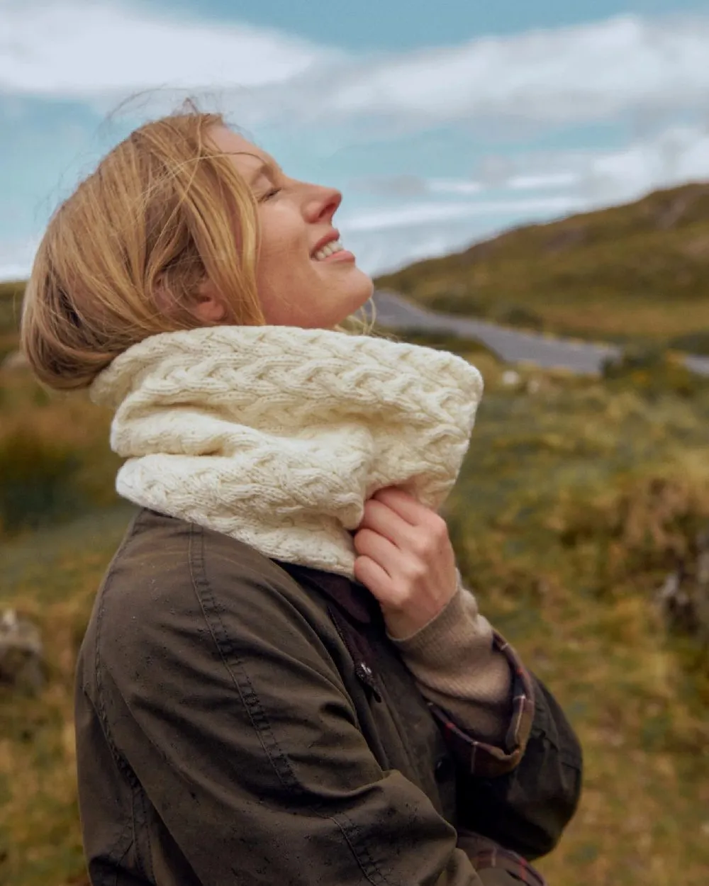 Aran Merino Wool Snood