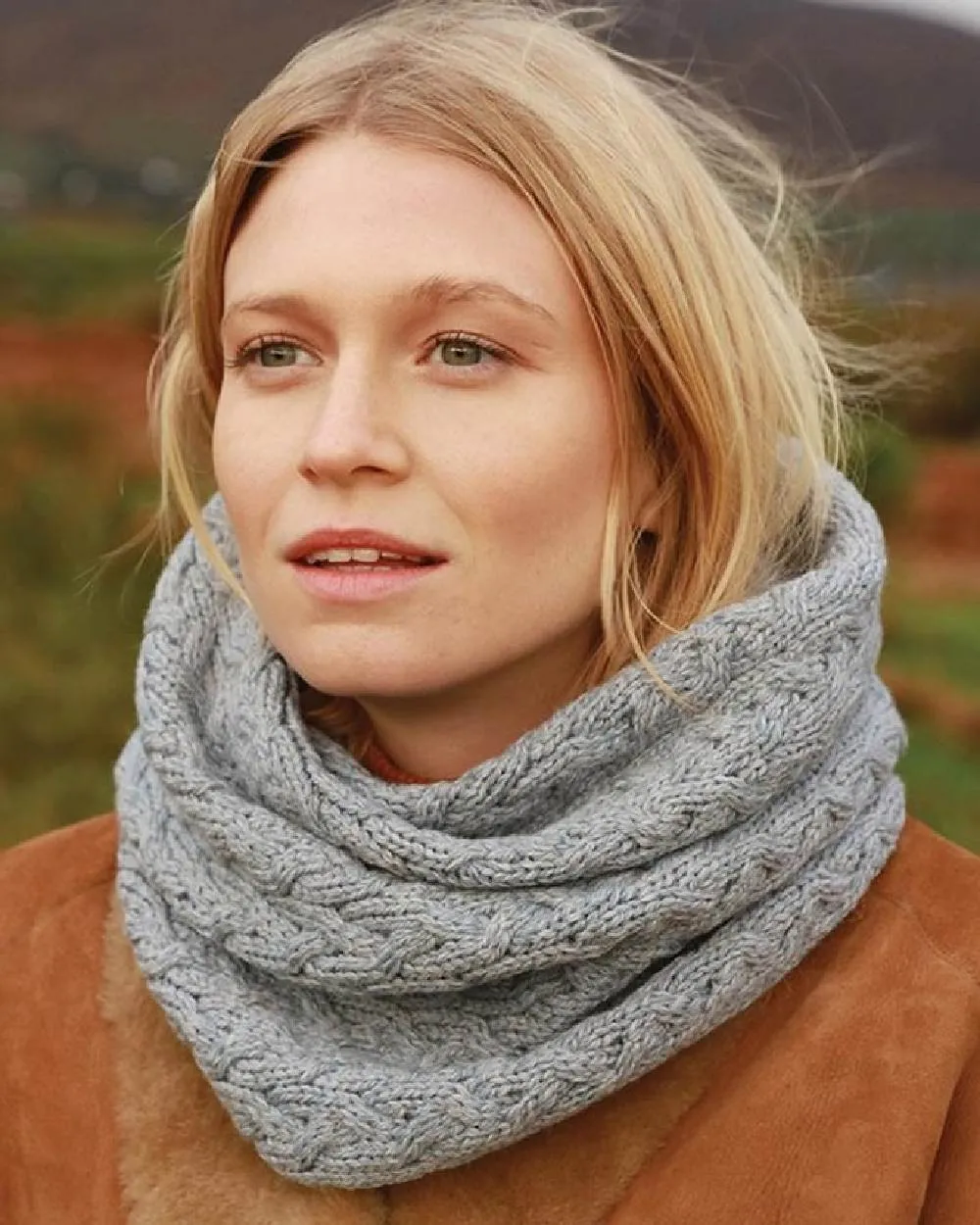 Aran Merino Wool Snood