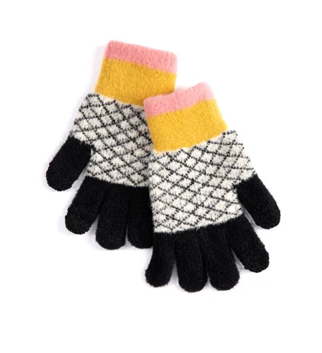 Char Touchscreen Gloves - Multi