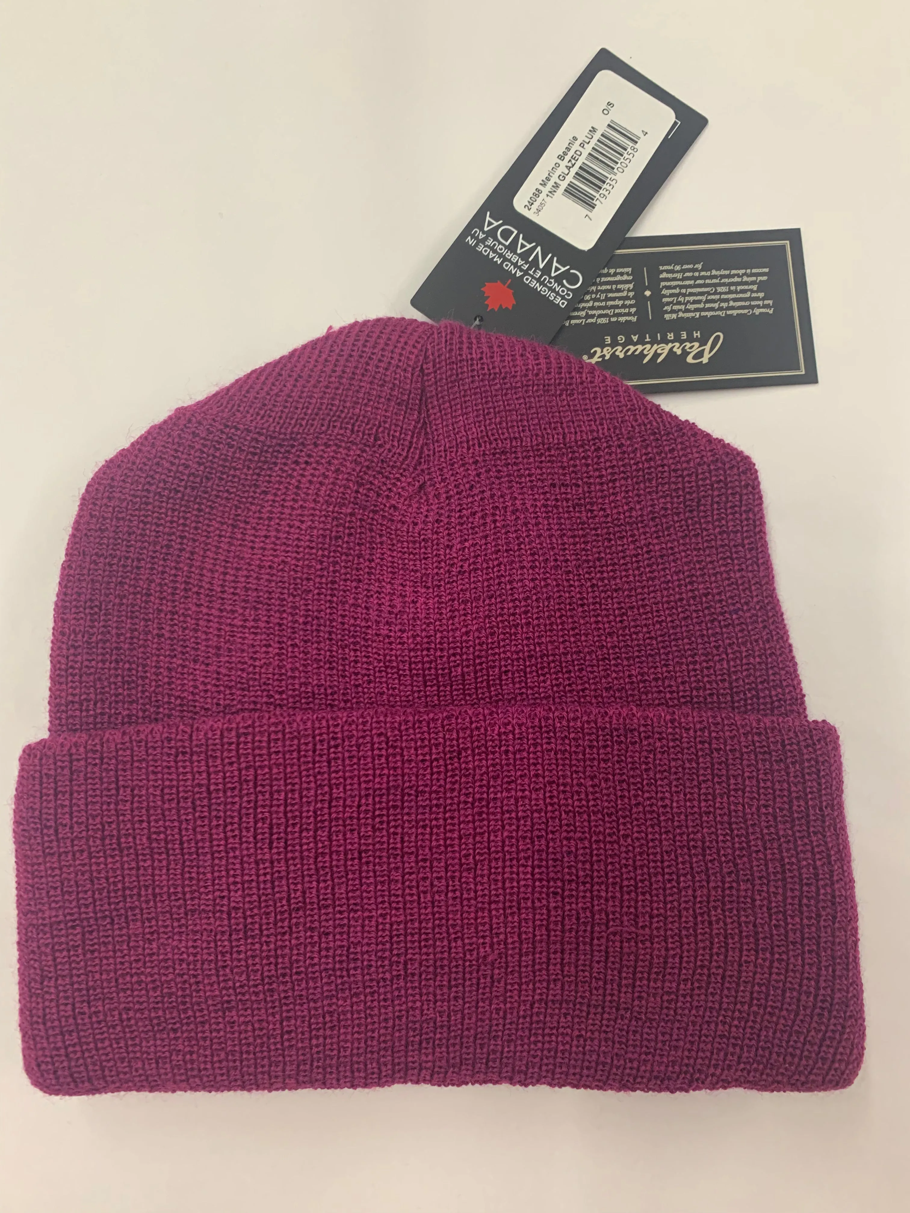 Classic Merino Wool Beanie/Toque - Unisex