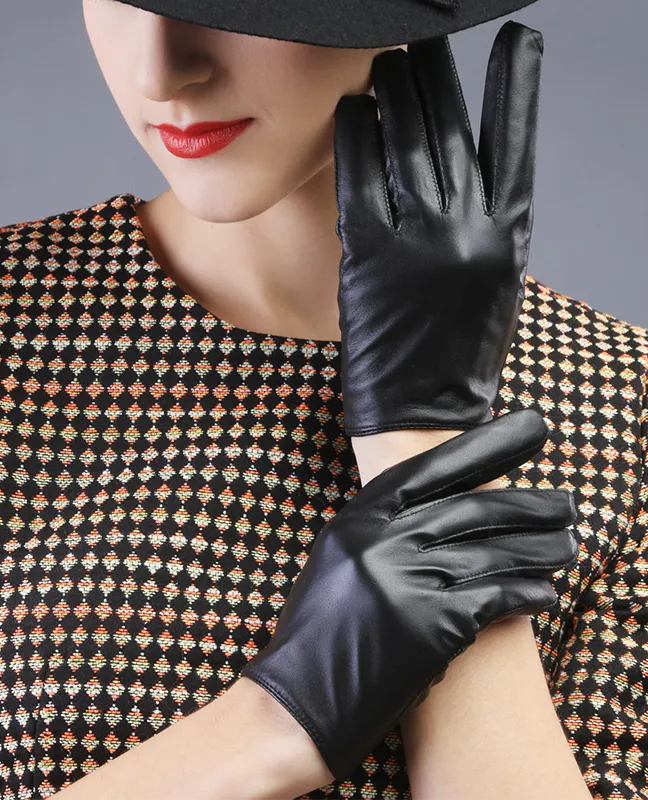 Full finger Leather Glove