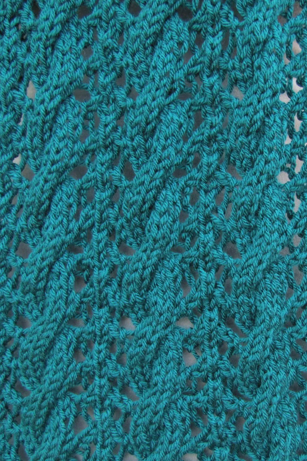 Green Lace Scarf