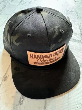 Hammer Down “OG DTH" Hat - Black Multicam with Black Rope