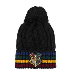 Hogwarts School Crest Knitted Hat