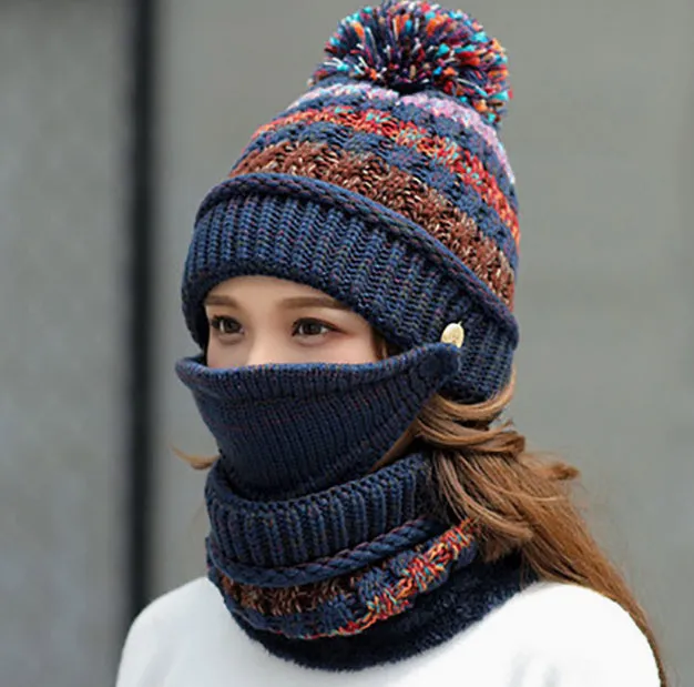 Korean winter knitted hat