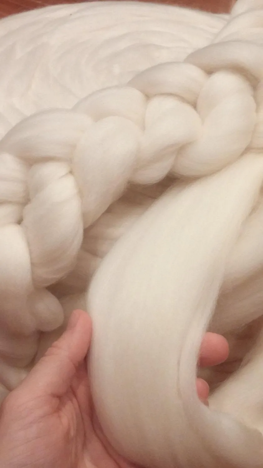 Luxe Merino Wool Roving Fiber