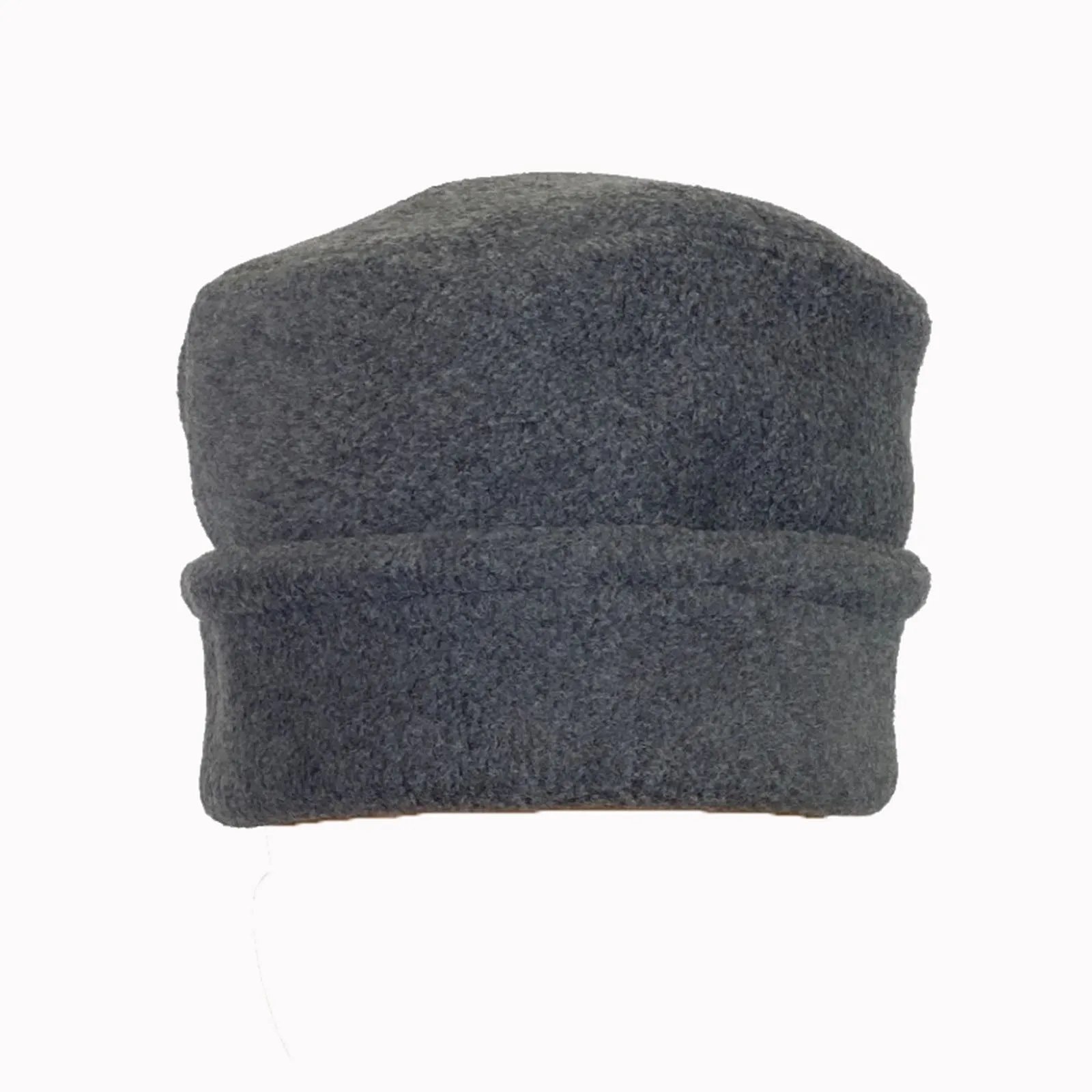 Luxury Fleece Pillbox Hat for Women Chemo Hat