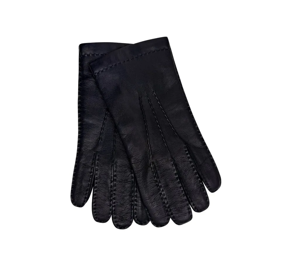 Men's Cashmere Lined Touchscreen Gloves