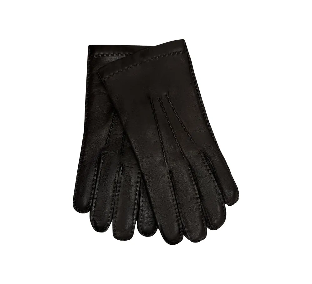 Men's Cashmere Lined Touchscreen Gloves