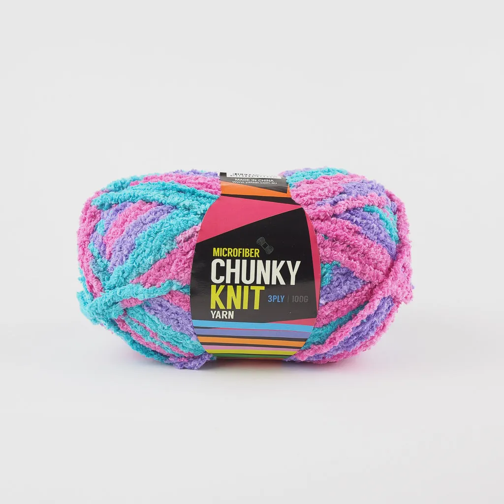 Microfiber Chunky Knit Yarn 100g