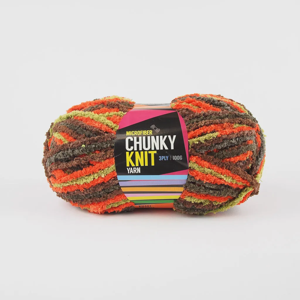 Microfiber Chunky Knit Yarn 100g