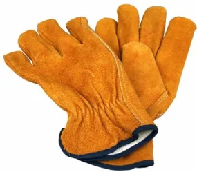 Morris Products 53150 Fleece Lined Leather Glove