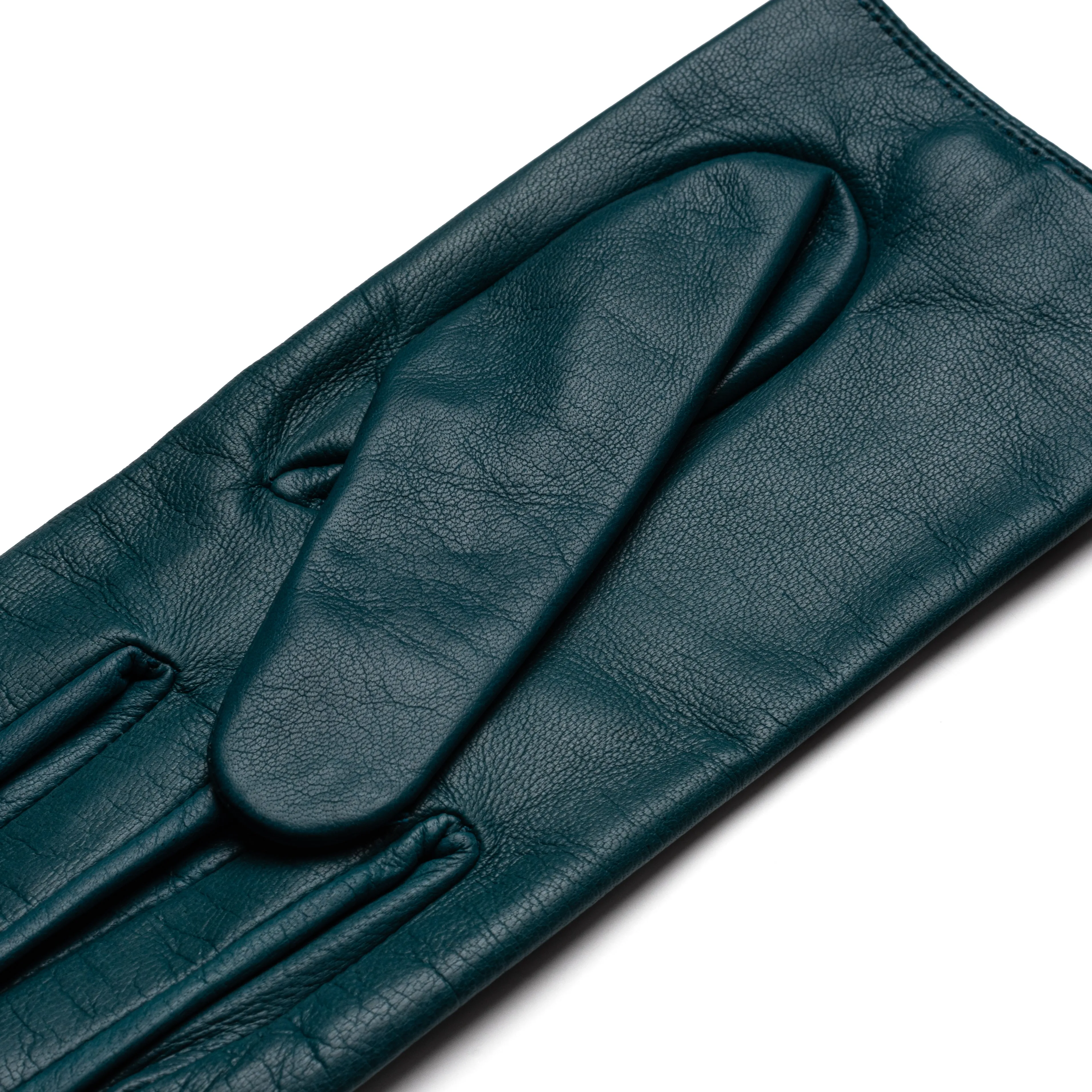 Pavia Petrol Leather Gloves