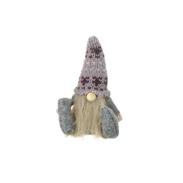 Sitting Gonks in Knitted Hats