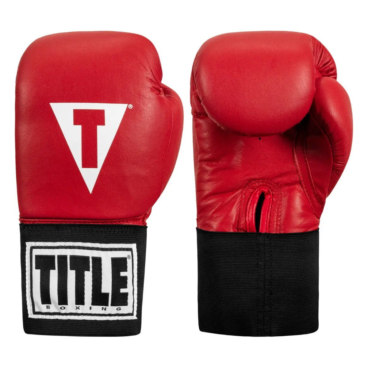 TITLE Boxing USA Boxing Competition Gloves - Elastic