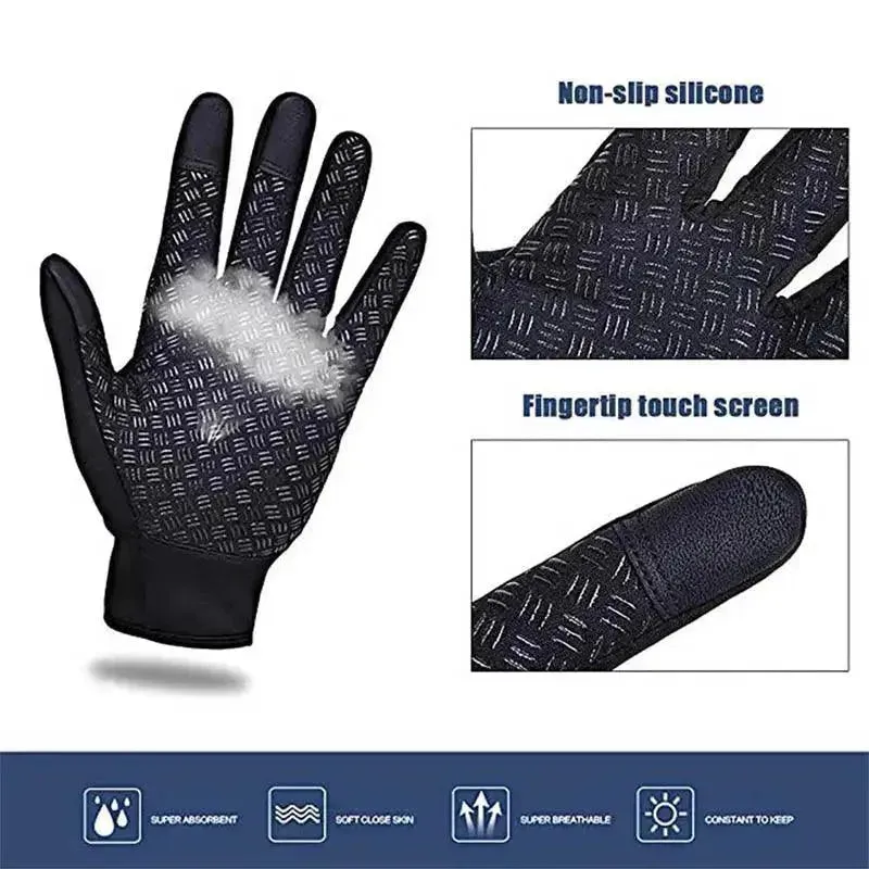 Versatile Men's Winter Gloves for All Activities