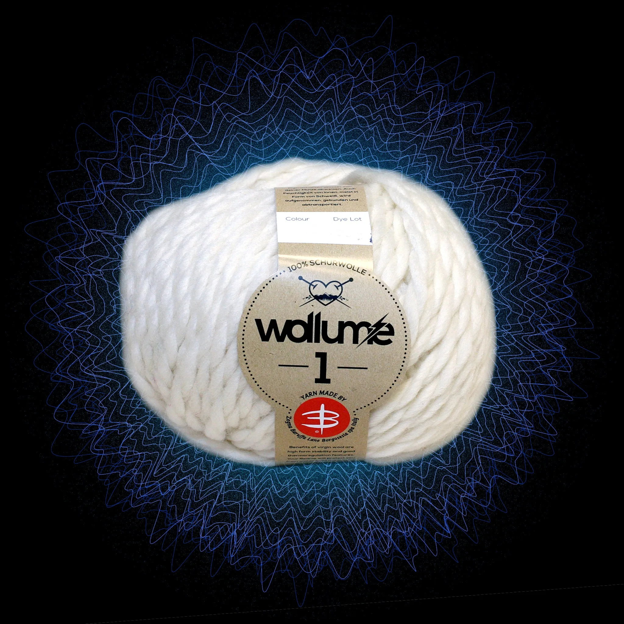 Wollume1 Pure Virgin Wool – White