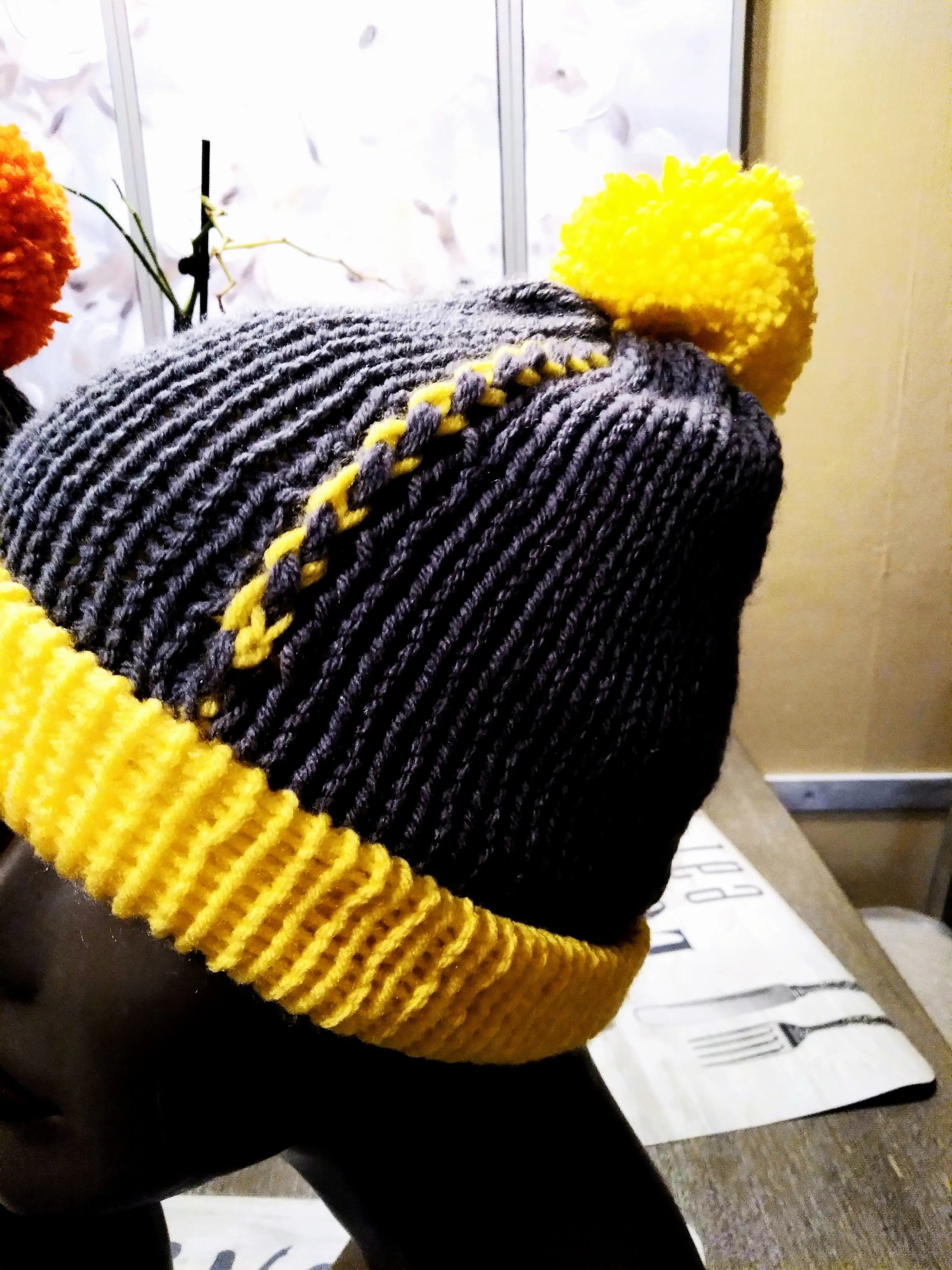 Women Braded Knitted Hats