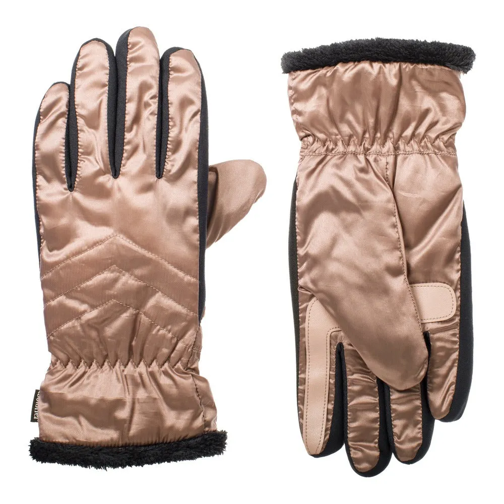 Women's Quilted Gloves with SleekHeat®