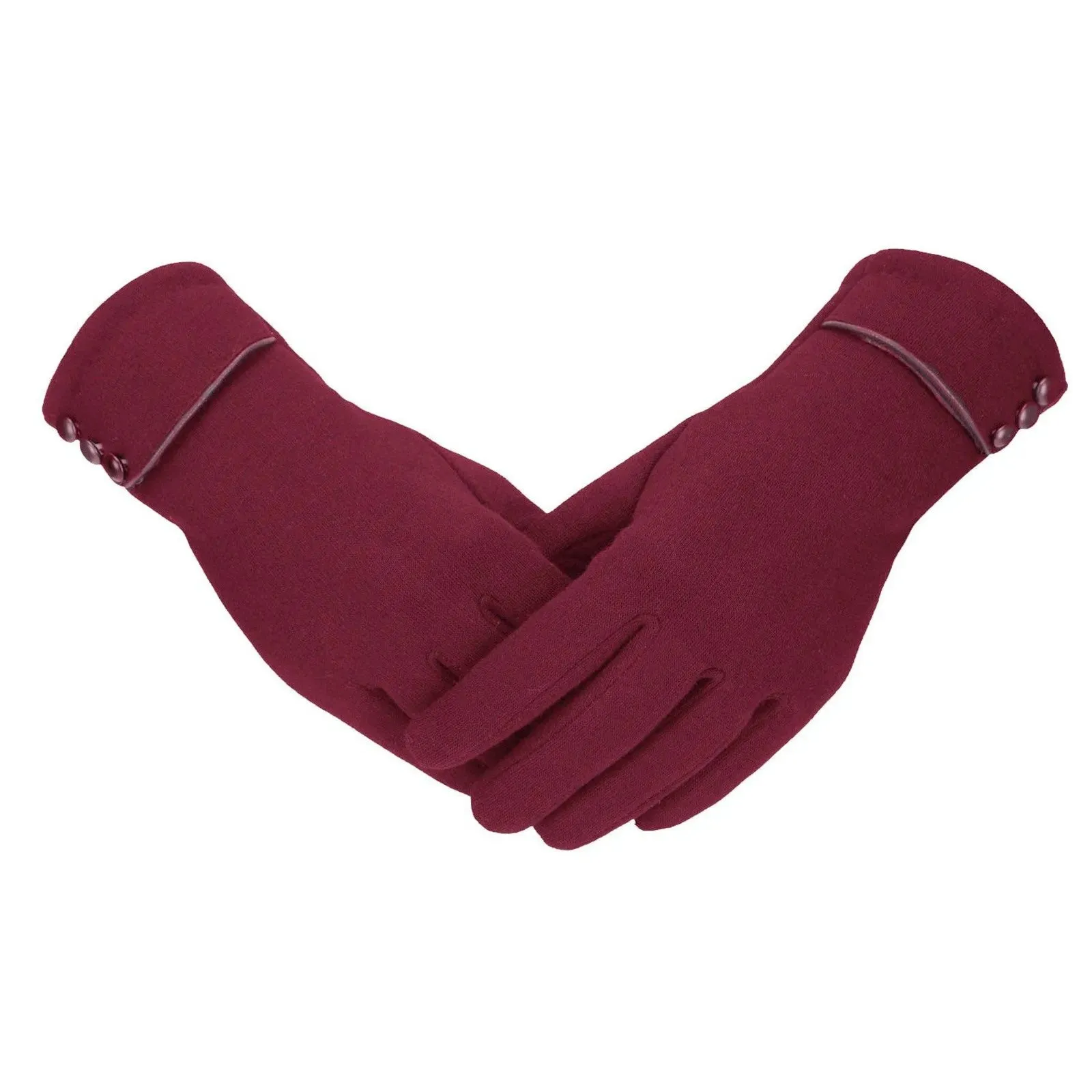 Women's Touchscreen Gloves Winter Warm Thermal Soft Lined Thick Texting Gloves Windproof Driving Gloves For Ladies